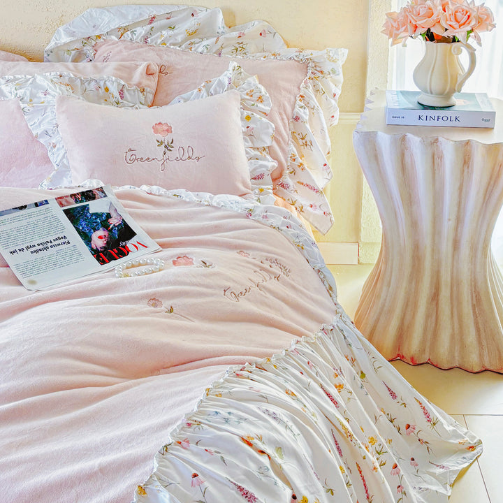 Cotton-linen bedding set