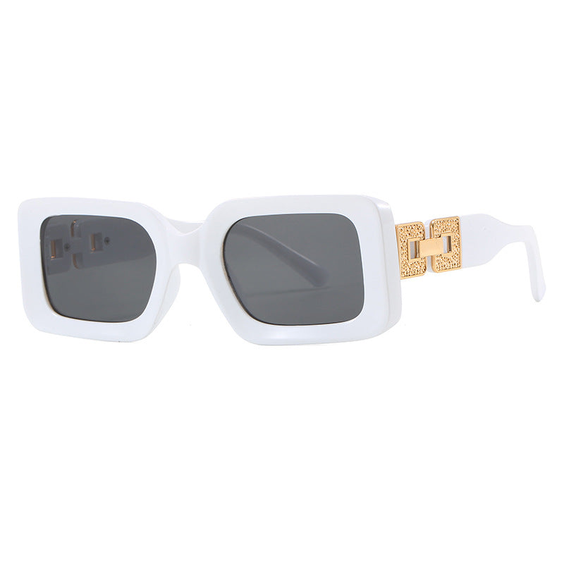 Women's Polygon Sunglasses with Glamorous Decorative Frame Stornfield