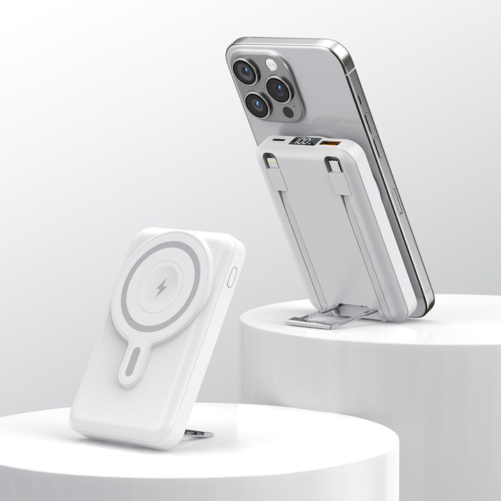 Portable Magnetic Power Bank with Stand Stornfield