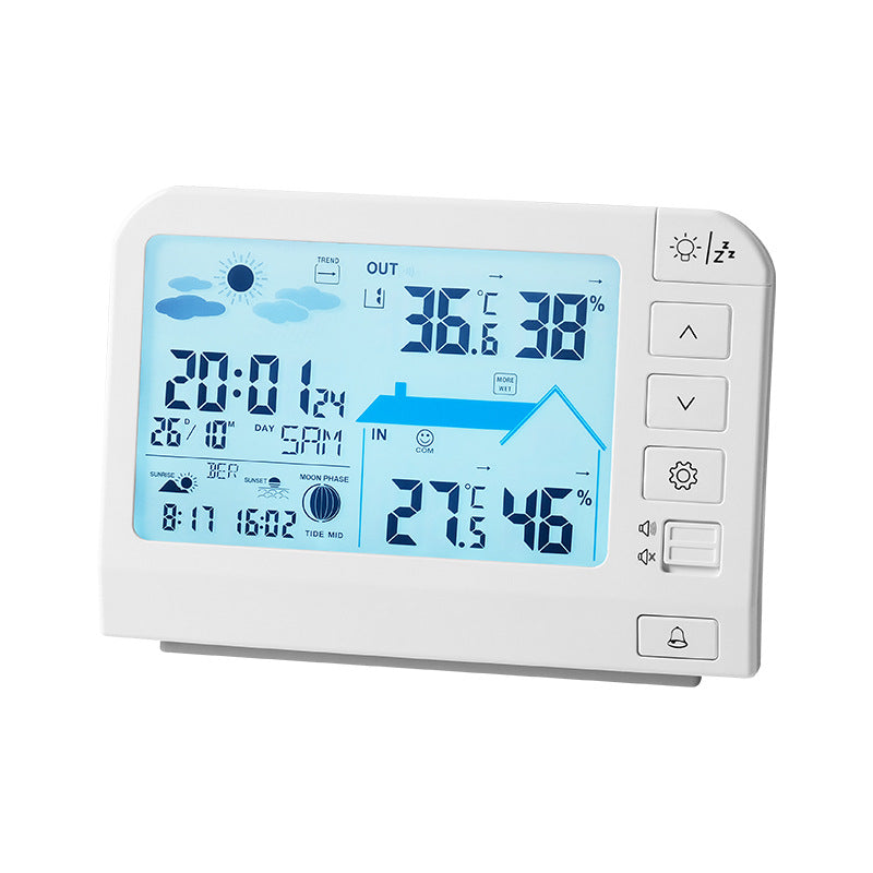 Digital Weather Alarm Clock with Multifunctional Display Stornfield