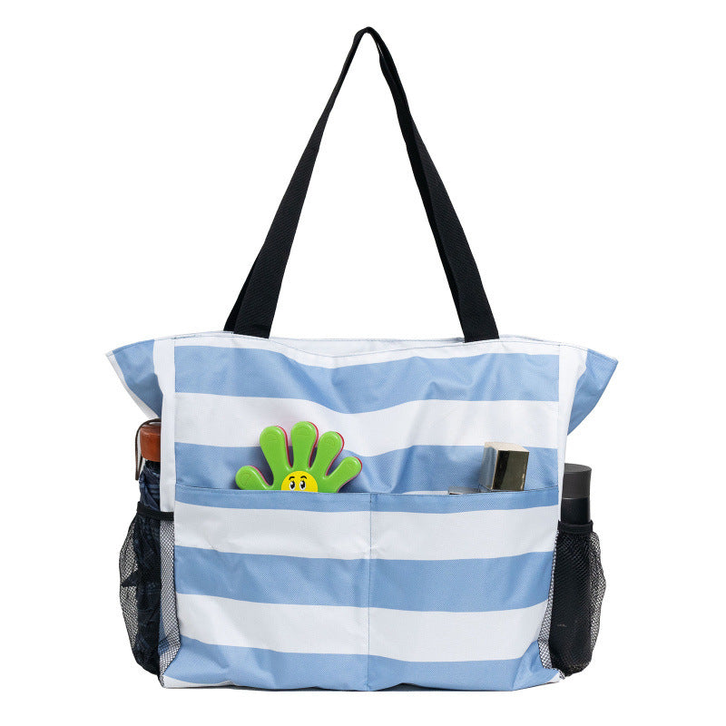 Spacious beach bag with practical outer pockets Stornfield