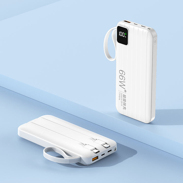 High-performance power bank with digital charge status indicators Stornfield