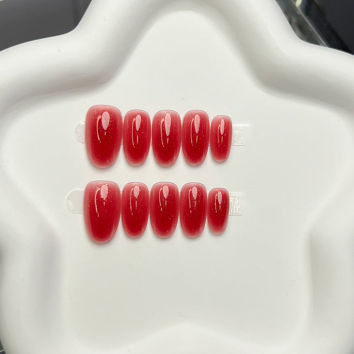 Glossy Ombre Press-On Nail Set