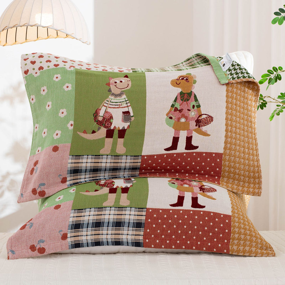 Women's pillowcase with cute dinosaur motif Stornfield