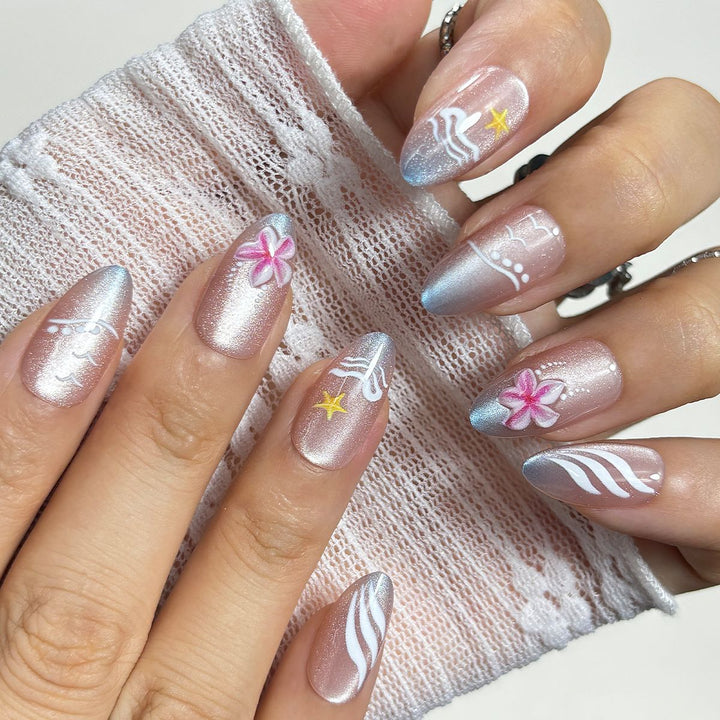 Decorative Press-On Nail Design Stornfield