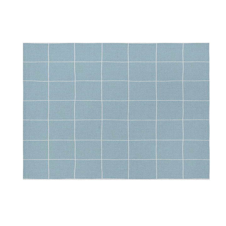 Modern Geometric Linen-Texture Canvas Wall Art Print