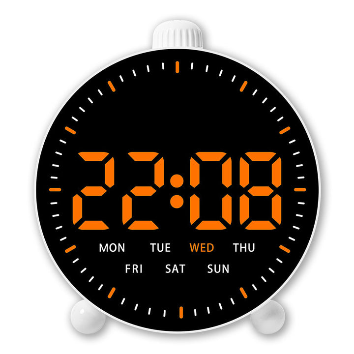 Digital desk clock with LED display and date Stornfield