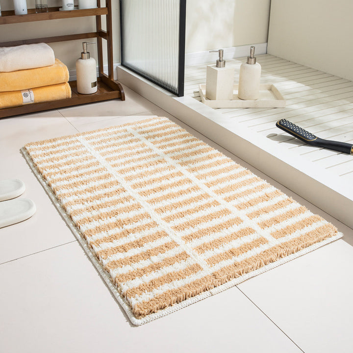 Stylish Soft Plush Bathroom Rug
