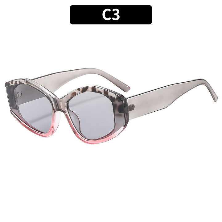 Statement Geometric Oversized Sunglasses