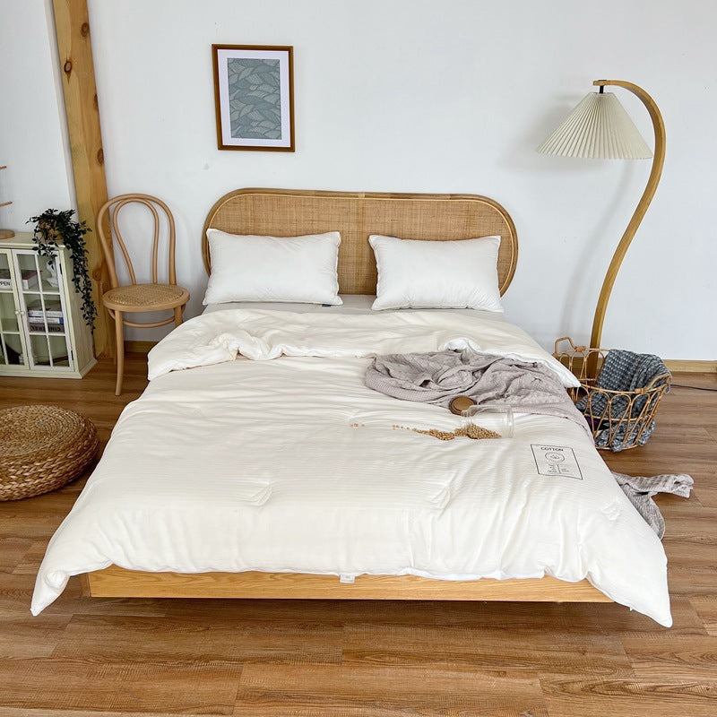 All-Season Breathable Cotton Hypoallergenic Duvet Comforter