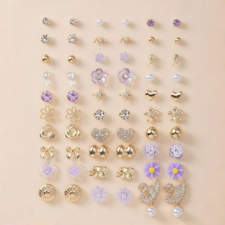Sparkling Earrings Set Stornfield