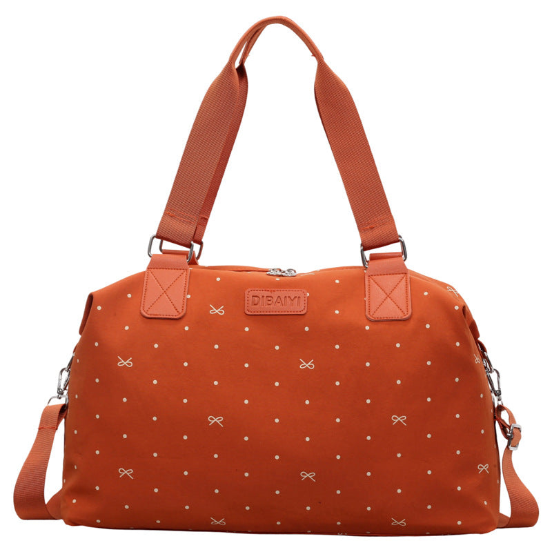 Stylish Dotted Travel Duffel Bag Stornfield