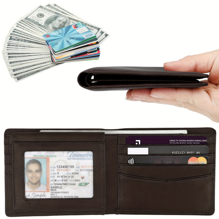 RFID-Blocking Leather Wallet Stornfield