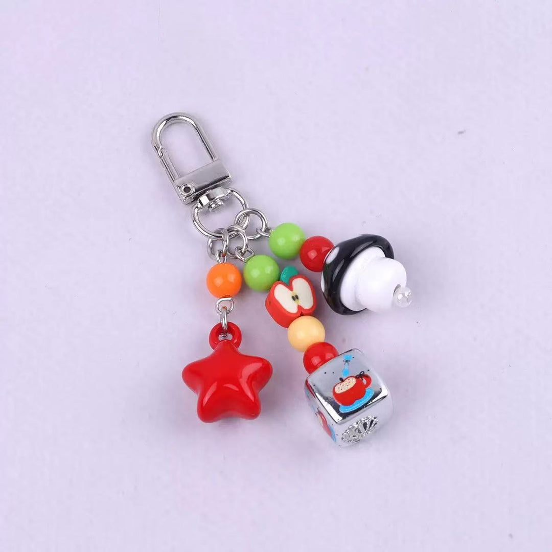 Fun-Themed Beaded Keychain Stornfield 1790134598