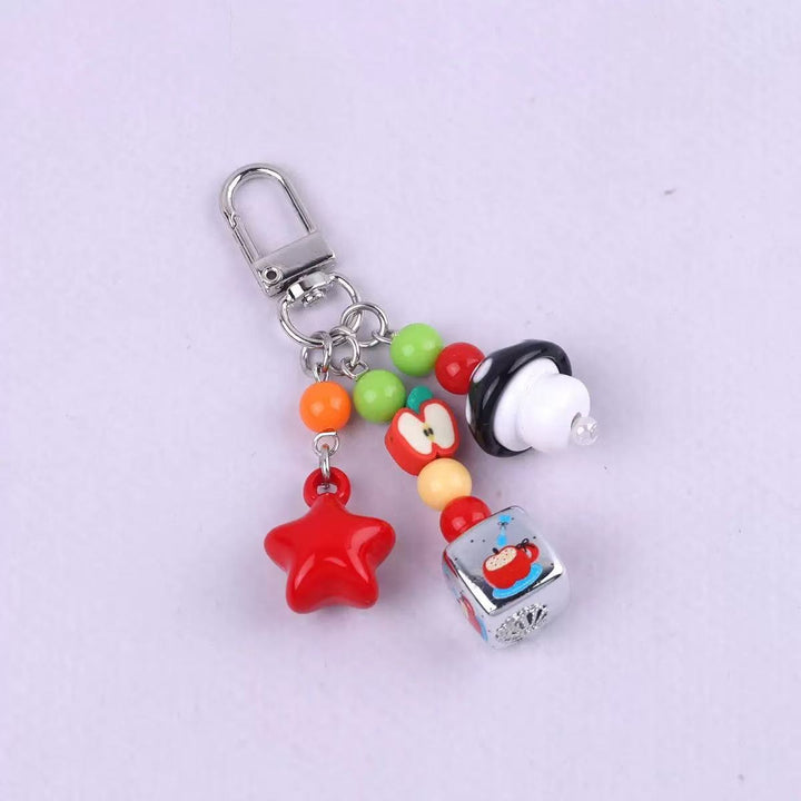 Fun-Themed Beaded Keychain Stornfield 1790134598