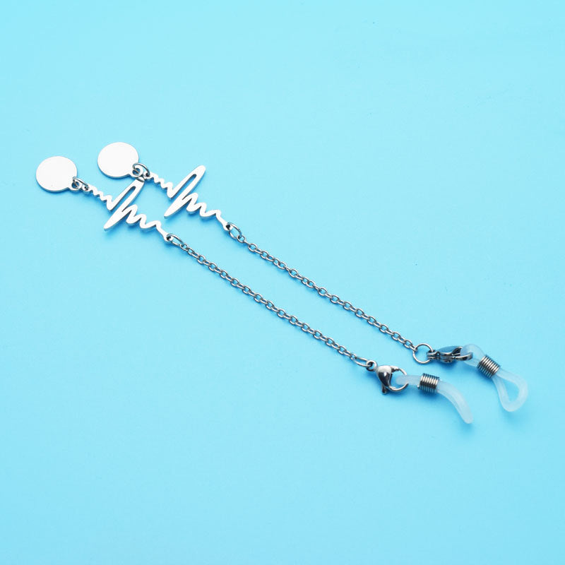 Stylish Heartbeat Design Dangle Earrings Stornfield