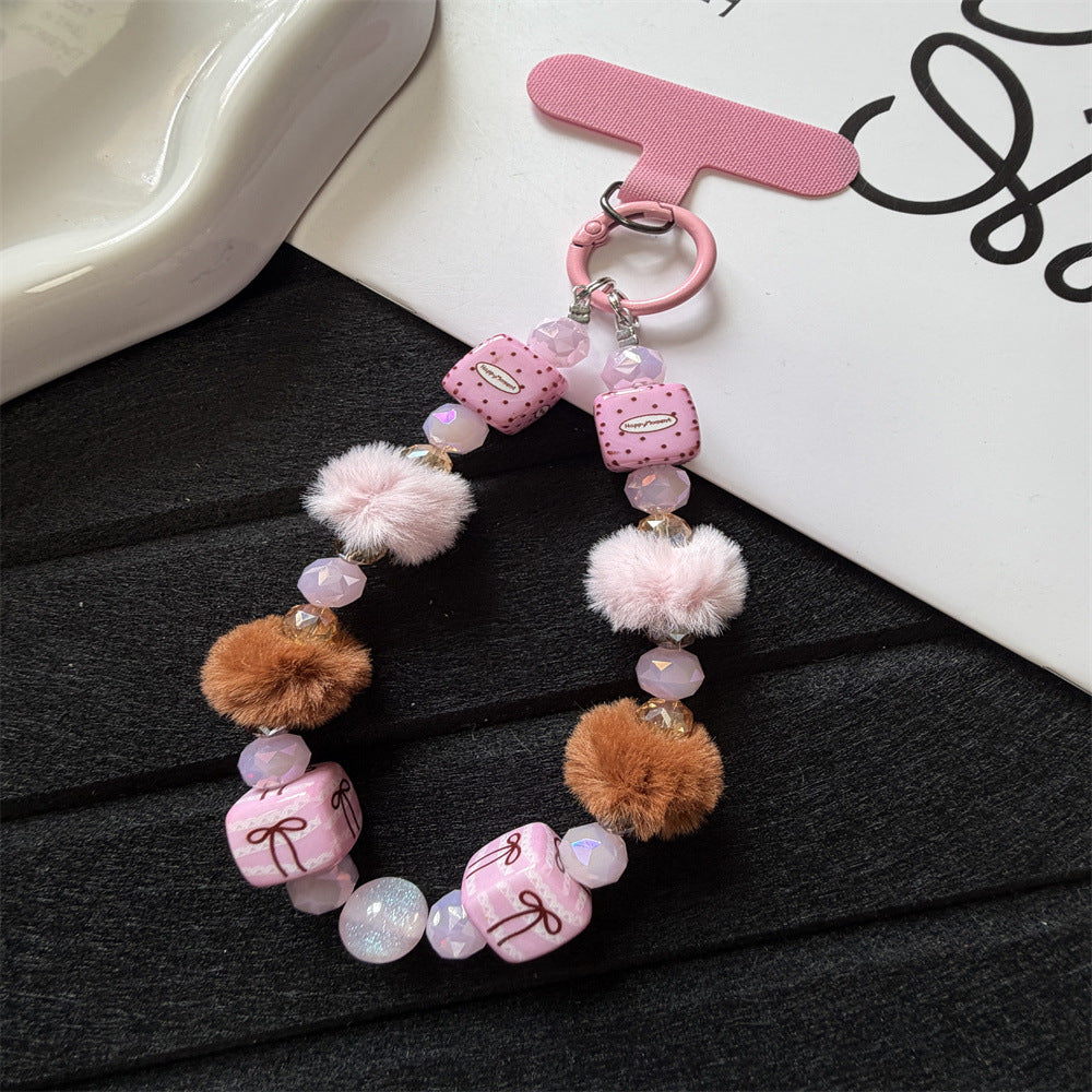 Decorative Beaded Keychain Stornfield 1790134469