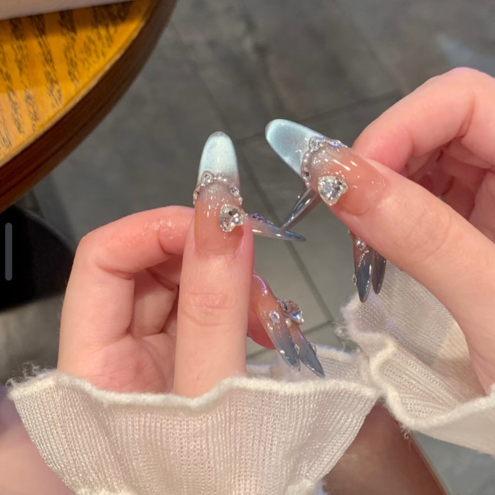 Artistic Long Stiletto Press-On Nail Set Stornfield