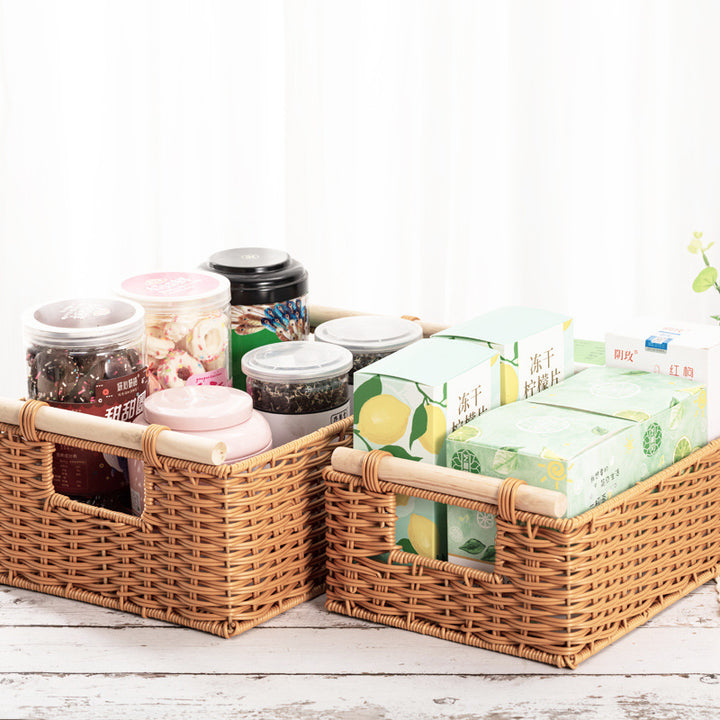 Women Decorative Storage Basket with Practical Handles Stornfield