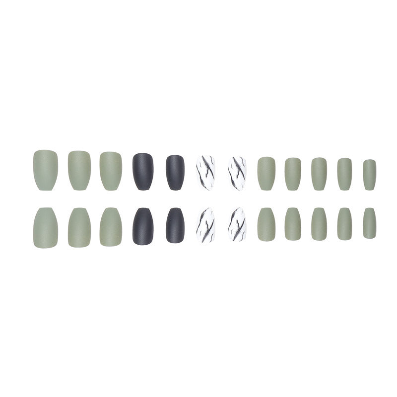 Matte Finish Stiletto Press-On Nails Stornfield