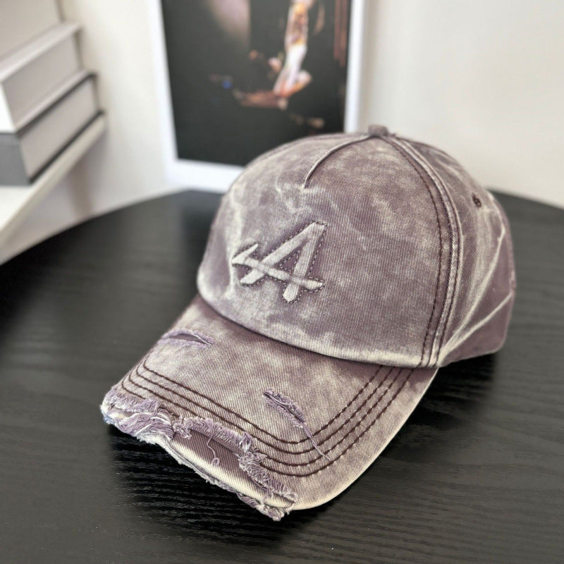 Women's Distressed Vintage Style Baseball Cap Stornfield