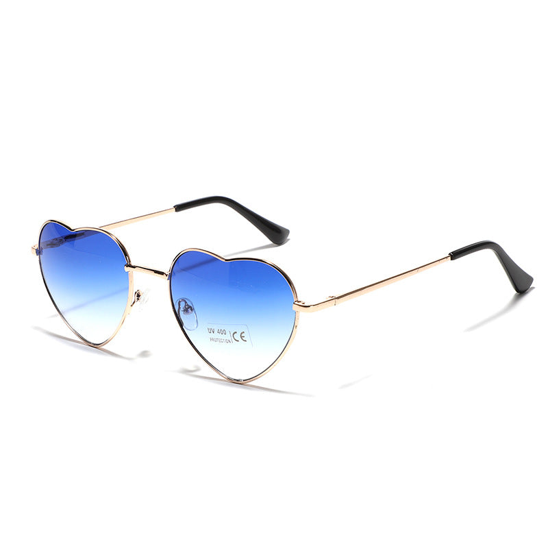 Women Heart-Shaped Sunglasses with UV Protection and Delicate Frame Stornfield