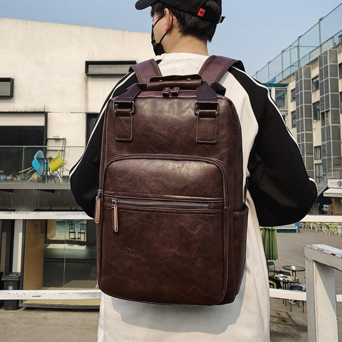 Elegant Backpack Made of High-Quality Leather Stornfield