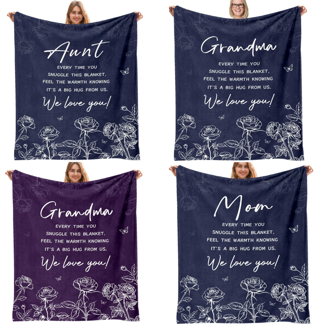 Sentimental Message Throw Blanket