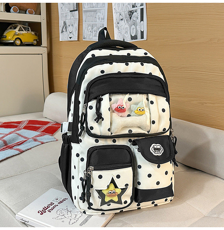 Multi-Pocket School Backpack and Tote Bag Set Stornfield