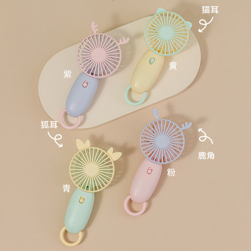 Women's Portable Mini Fan in Creative Animal Design Stornfield