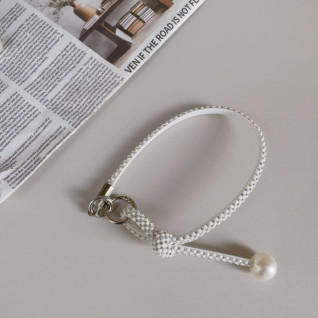 Elegant Knotted Pearl Bracelet Strap Stornfield