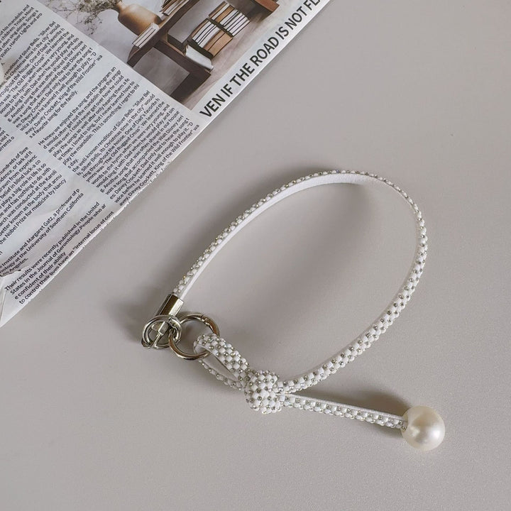 Elegant Knotted Pearl Bracelet Strap Stornfield