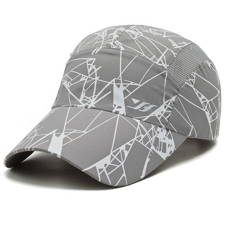 Women’s sporty running cap with stunning geometric pattern Stornfield