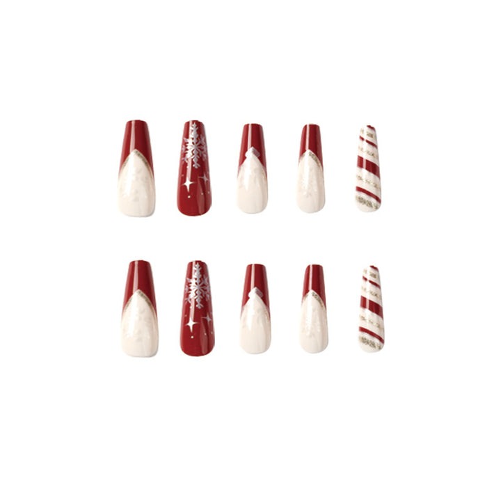 Artful Christmas nail art with festive patterns Stornfield