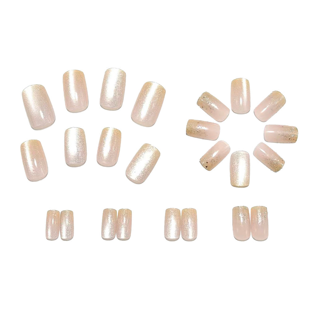 Artificial nails with elegant glitter accents Stornfield
