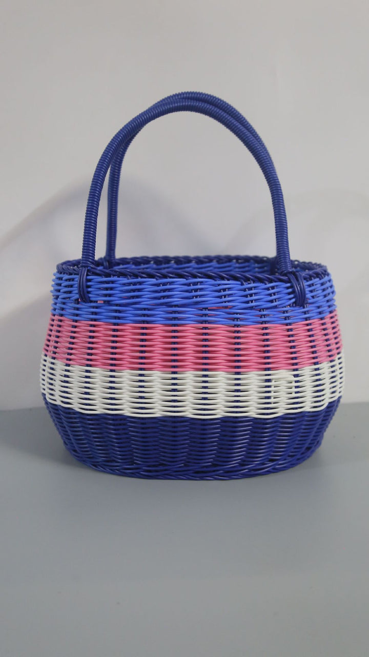 Women Handwoven Basket with Sturdy Handles Stornfield