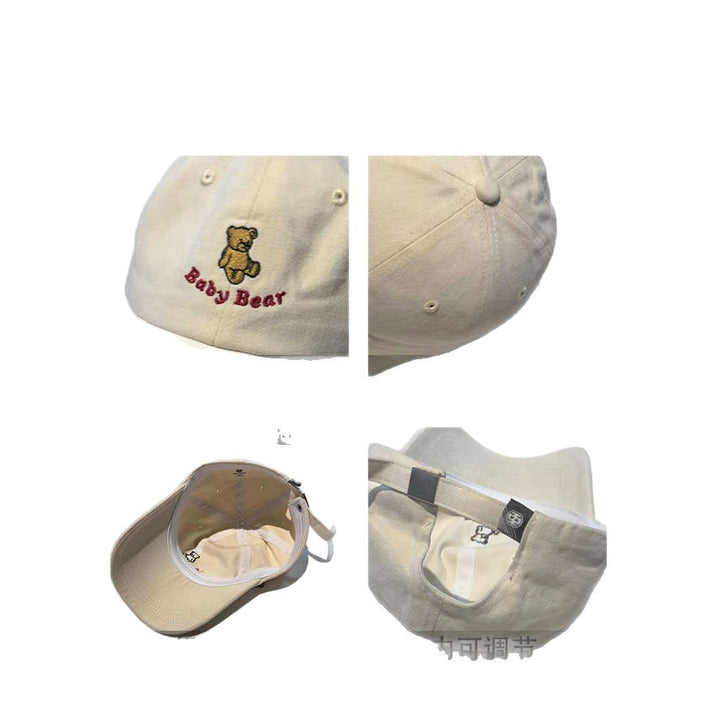 Women's Cute Embroidered Bear Cap Stornfield