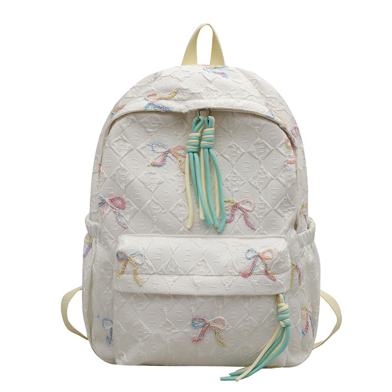 Creative Bow Patterned Backpack Stornfield