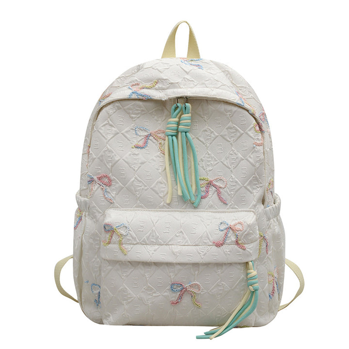 Creative Bow Patterned Backpack Stornfield