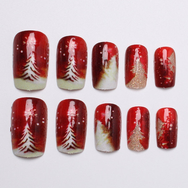 Creative Christmas Art Nails Set Stornfield