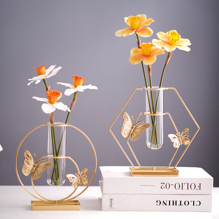 Geometric Butterfly Decor Vase Holder