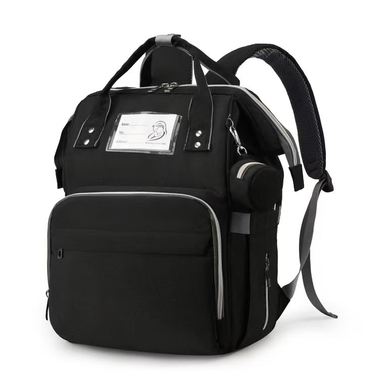 Multi-Compartment Functional Diaper Backpack Stornfield