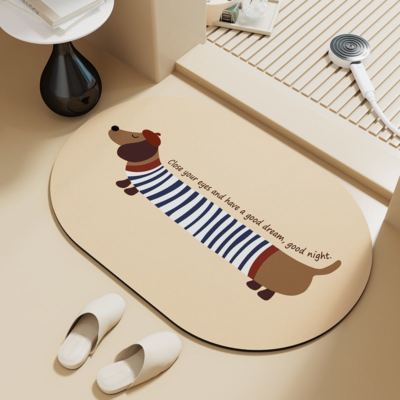Decorative Bathroom Mat Stornfield