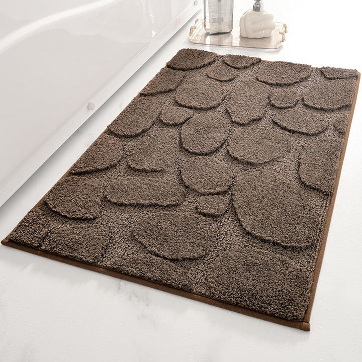 Modern Geometric Bath Mat Stornfield