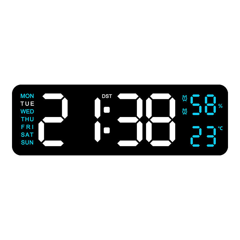 Digital Multifunctional Alarm Clock with Temperature and Hygrometer Display Stornfield