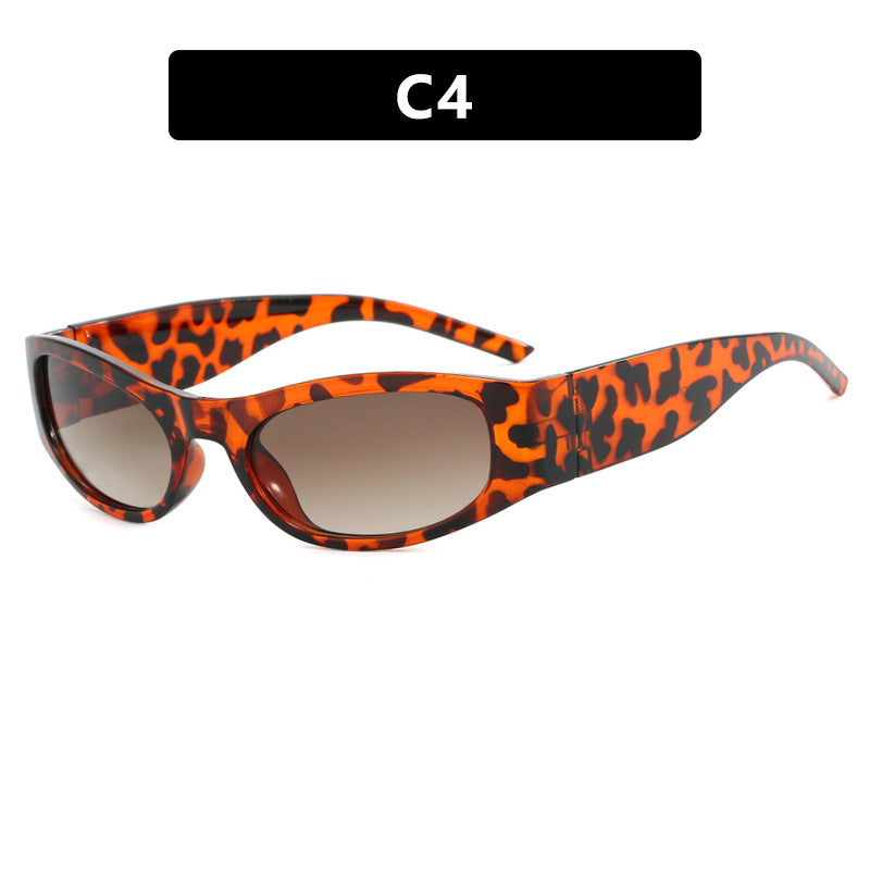 Women's sporty sunglasses with a wide frame and UV protection Stornfield