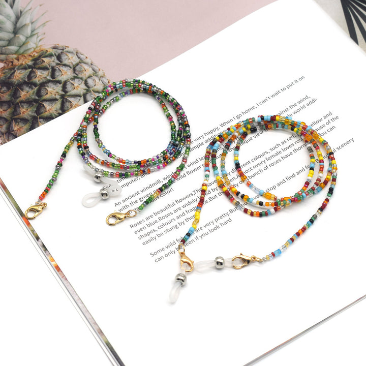 Colorful Multi-Textured Eyewear Chain Stornfield