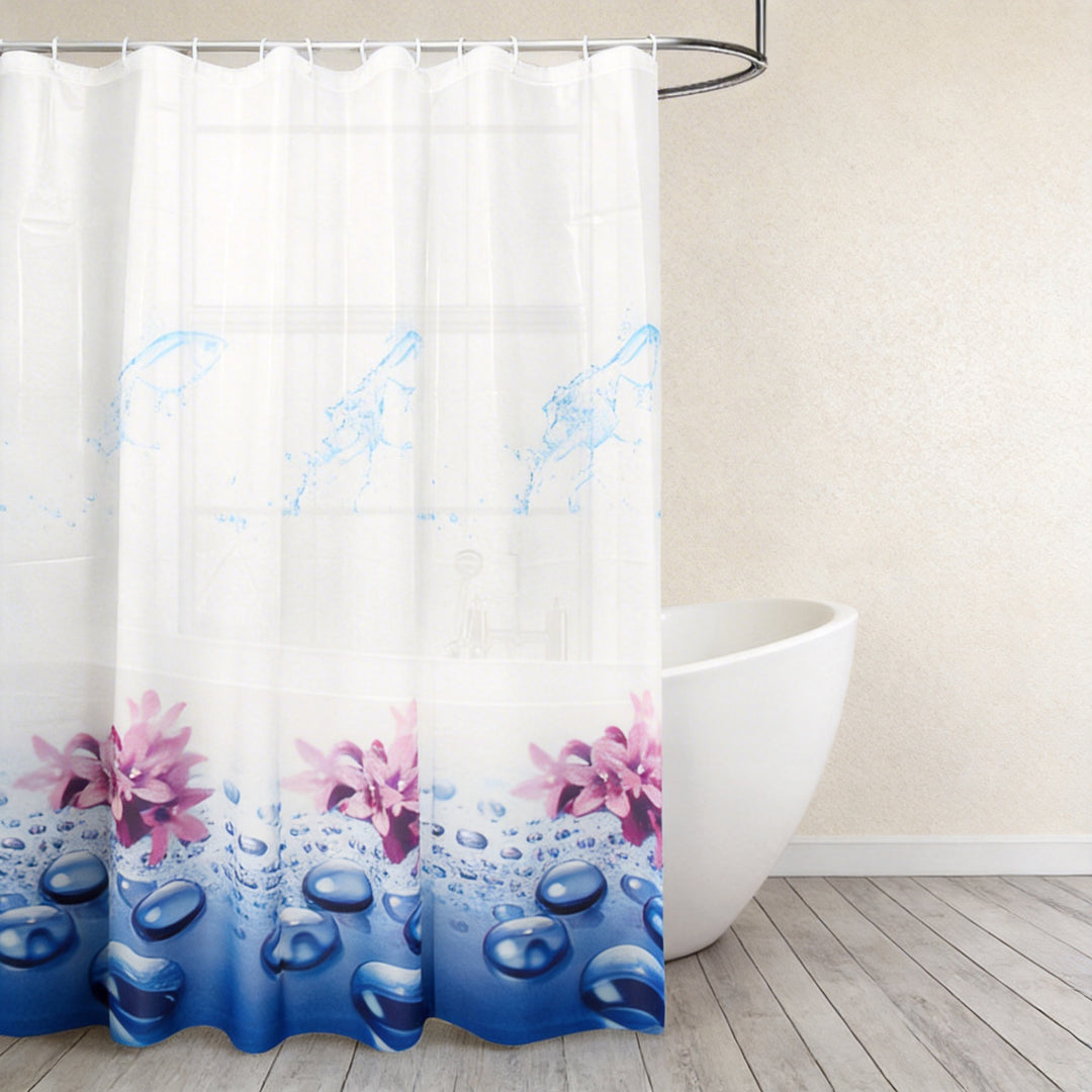 Floral Water-Resistant Shower Curtain Stornfield