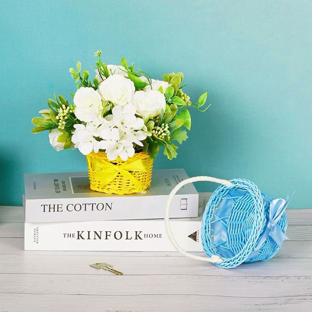 Decorative Handwoven Gift Basket Stornfield