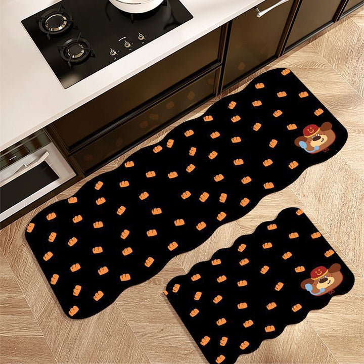 Fun and Playful Kitchen Runner Mat